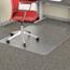 Alera Occasional Use Studded Chair Mat for Flat Pile Carpet, 36 x 48, Lipped, Clear Thumbnail 1