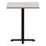 Alera Reversible Laminate Table Top, Square, 35.38w x 35.38d, White/Gray Thumbnail 1