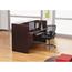 Alera Alera Valencia Series Reception Desk with Transaction Counter, 71" x 35.5" x 29.5" to 42.5", Mahogany Thumbnail 21