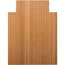 Anji Mountain Roll-up Traditional Bamboo Chair Mat, 36"" x 48"", Natural Finish Thumbnail 1