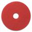 Americo Buffing Pads, 17" Diameter, Red, 5/CT Thumbnail 1