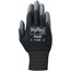 AnsellPro Hyflex Black Nylon Liner Gloves, Gray Polyurethane Coated Palms, Size 7, 12 PR/PK Thumbnail 1
