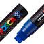 Auto Supplies Uni POSCA Water-Based Paint Marker, Rectangular Tip, Blue, 5/EA Thumbnail 3