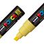 Auto Supplies Uni POSCA Water-Based Paint Marker, Chisel Tip, Yellow Thumbnail 3