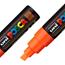 Auto Supplies Uni POSCA Water-Based Paint Marker, Chisel Tip, Florescent Orange, 6/EA Thumbnail 3