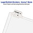 Avery Standard Collated Legal Dividers Style, Letter Size, Avery-Style, Side Tab Dividers, 51-75 Tab Set Thumbnail 2