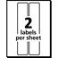Avery Postage Meter Labels, 1-25/32" x 6", White, 60/Pack Thumbnail 4