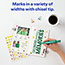 Marks-A-Lot® Desk-Style Permanent Marker, Chisel Tip, Green Thumbnail 3