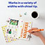 Marks-A-Lot® Large Desk-Style Permanent Marker, Chisel Tip, Orange Thumbnail 3