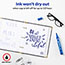 Marks-A-Lot® Large Desk-Style Permanent Marker, Chisel Tip, Blue Thumbnail 4