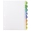 Avery Insertable Style Edge™ Plastic Dividers, 8-Tab Set, Multicolor Thumbnail 3