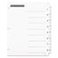 Office Essentials Table 'n Tabs® Dividers with White Tabs, 1-8 Tab Thumbnail 3
