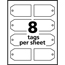 Avery Printable Tags with Strings, 2" x 3 1/2",  96/PK Thumbnail 3