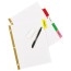 Avery® Big Tab™ Write & Erase Dividers, 5-Tab Set, Multicolor Thumbnail 3