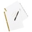 Avery Big Tab™ Write & Erase Dividers, 8-Tab Set Thumbnail 3