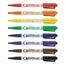 Marks-A-Lot® Pen-Style Dry Erase Markers, Bullet Tip, Assorted Colors, 10/PK Thumbnail 7