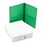 Avery Two-Pocket Folders, Tang Clip, Letter, 1/2" Capacity, Green, 25/BX Thumbnail 3