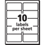 Avery EcoFriendly Shipping Labels, Permanent Adhesive, 2" x 4", 1000/BX Thumbnail 5