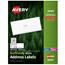 Avery Laser/Inkjet EcoFriendly Address Labels, 1" x 2.63", White, 3000 Labels Thumbnail 1