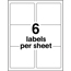 Avery EcoFriendly Shipping Labels, Permanent Adhesive, 3 1/3" x 4", 600/BX Thumbnail 5