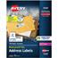 Avery Waterproof Labels, Permanent Adhesive, 1" x 2-5/8",  1,500/PK Thumbnail 1