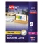 Avery Clean Edge® Business Cards, Uncoated, Two-Sided Printing, 400/BX Thumbnail 1