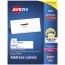 Avery Easy Peel® Address Labels, Sure Feed™ Technology, Permanent Adhesive, 1 1/3" x 4", 3,500/BX Thumbnail 1