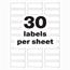 Avery PermaTrack Durable Asset Tag Labels, 3/4 in x 2 in, White, 240/Pack Thumbnail 2