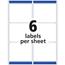 Avery Removable ID Labels, Sure Feed Technology, Removable Adhesive, 3-1/3 in x 4 in, 150/Pack Thumbnail 4