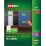 Avery Removable Labels, Removable Adhesive, 1" x 2 5/8", Assorted Neon Colors, 360/PK Thumbnail 1