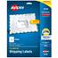 Avery TrueBlock Inkjet Shipping Labels, 3-1/2" x 5", White, 100/Pack Thumbnail 1