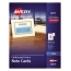 Avery Note Cards with Envelopes, Matte Ivory, Two-Sided Printing, 4 1/4" x 5 1/2",  60/BX Thumbnail 1