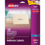 Avery® Easy Peel® Address Labels, Permanent Adhesive, Clear, 1" x 2 5/8", 750/PK Thumbnail 1