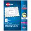 Avery Laser Injet Shipping Labels, 3-1/2" x 5", White, 1,000/Box Thumbnail 1