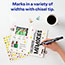 Marks-A-Lot® Desk-Style Permanent Markers, Black, 36/PK Thumbnail 5