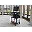 Luxor Adjustable Height Steel AV Cart with Pullout Keyboard Tray Thumbnail 2