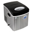 New Air Commercial Portable Ice Machine, Stainless Steel, 14-1/4"W x 16-7/8"D x 16-3/4"H Thumbnail 1