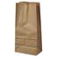 General 16# Paper Bag, 40lb Kraft, Brown, 7 3/4 x 4 13/16 x 16, 500/Pack Thumbnail 1