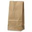 General #2 Paper Grocery Bag, 30lb Kraft, Standard 4 5/16 x 2 7/16 x 7 7/8, 500 bags Thumbnail 1