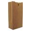 General 8# Paper Bag, 35-Pound Base, Brown Kraft, 6-1/8 x 4.17 x 12-7/16, 500-Bundle Thumbnail 1