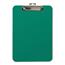 Baumgartens Unbreakable Recycled Clipboard, 1/4" Capacity, 8 1/2 x 11, Green Thumbnail 1