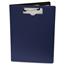 Baumgartens Portfolio Clipboard With Low-Profile Clip, 1/2" Capacity, 8 1/2 x 11, Blue Thumbnail 6