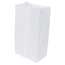 Bagcraft Papercon Dubl-Wax Bakery Bag, Waxseal, #6, 6" x 3 3/8" x 11 1/8", White, 1000/CT Thumbnail 1