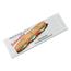 Bagcraft Submarine Sandwich Bags, 4 1/2 x 2 x 14, White Preprinted Submarine, 1000/Carton Thumbnail 1