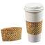 Bagcraft Java Jacket Coffee Sleeve for 12-24 oz Hot Cups, Brown, 200/Carton Thumbnail 1