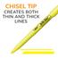 BIC Brite Liner Highlighters, Chisel Marker Point Style, Assorted Water Based Ink, 12/BX Thumbnail 5