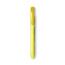 BIC Brite Liner Retractable Highlighter, Fluorescent Yellow Ink, Chisel Tip, Yellow/Black Barrel, Dozen Thumbnail 7