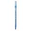 BIC Round Stic Xtra Precision Ballpoint Pen, Stick, Fine 0.8 mm, Blue Ink, Translucent Blue Barrel, Dozen Thumbnail 2
