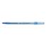 BIC Round Stic Xtra Life Ballpoint Pen, Stick, Medium 1 mm, Blue Ink, Translucent Blue Barrel, Dozen Thumbnail 7