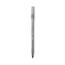 BIC Round Stic Xtra Life Ballpoint Pen, Stick, Medium 1 mm, Black Ink, Smoke Barrel, Dozen Thumbnail 6
